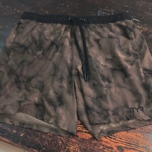 TYR Men's Brown Swim Shorts